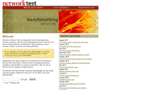 Desktop Screenshot of networktest.com